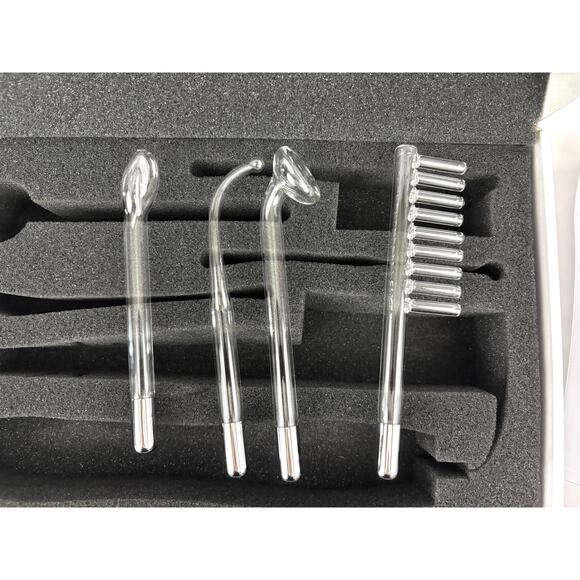 High Frequency Portable Handheld Facial Skin Facial Wand with 4 Electrodes NEW - Picture 6 of 10